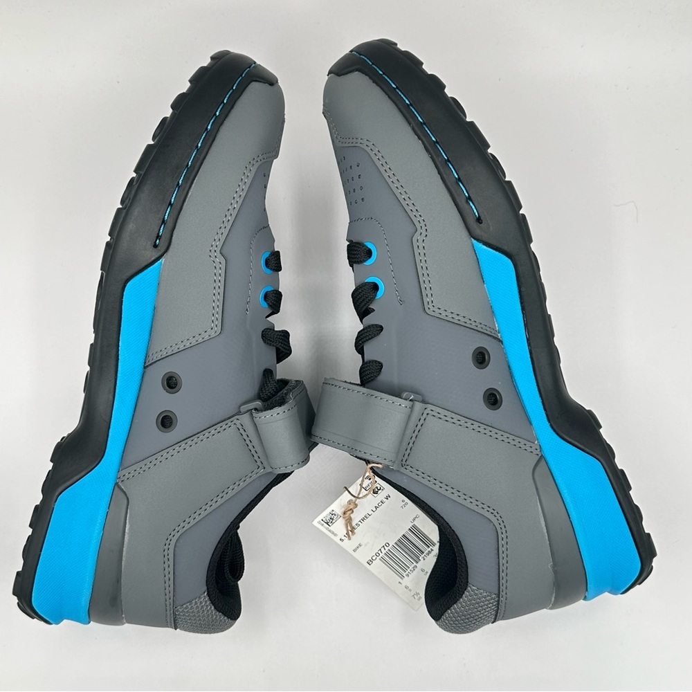 Women’s Adidas Five Ten 5.10 Kestrel Lace Carbon Cyan Mountain Bike shoe… - Picture 9 of 11